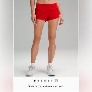 Brand New Lululemon Speed Up Shorts